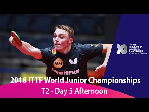 ITTF World Junior Championships Table 1 | Day 5 Afternoon