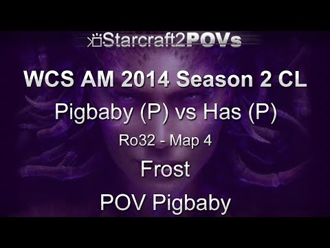 SC2 HotS - WCS AM 2014 S2 CL - Pigbaby vs Has - Ro32 - Map 4 - Frost - Pigbaby