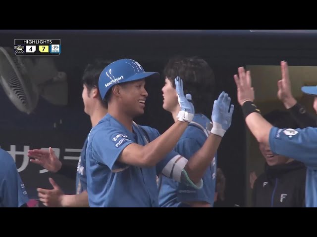 4月19日 オリックス・バファローズ 対 北海道日本ハムファイターズ ハイライト