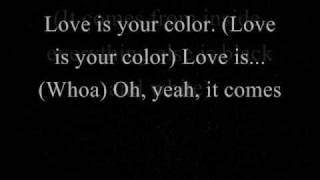 Love Is Your Color (with lyrics on screen), Leona Lewis ft. Jennifer Hudson