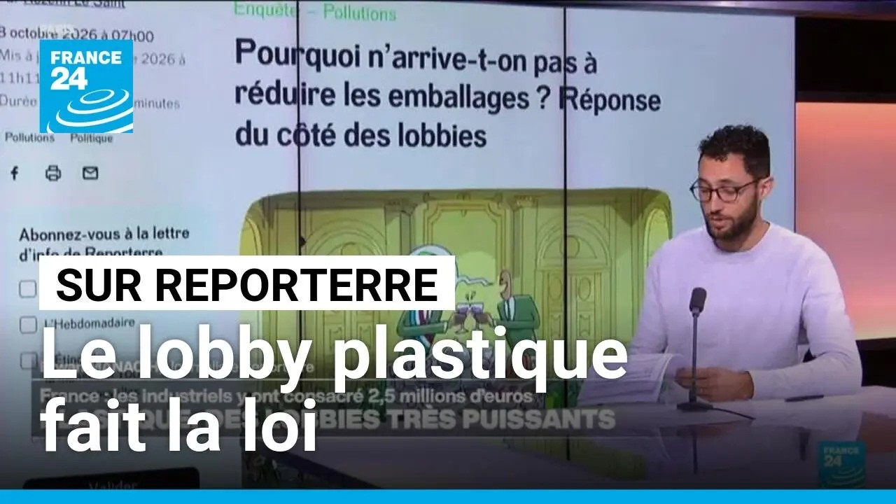 Illustration: Lobbying du plastique : comment les industriels bloquent les lois en France