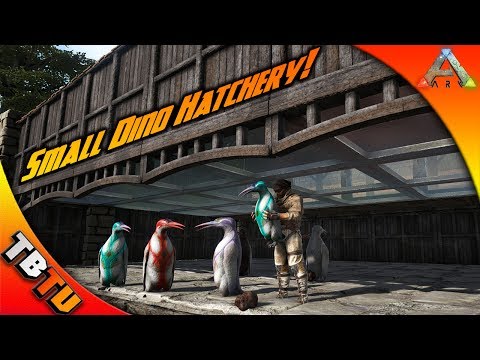 SMALL DINO HATCHERY! MASS KAIRUKU HATCHING AND MUTATIONS! Ark Survival Evolved Zoo