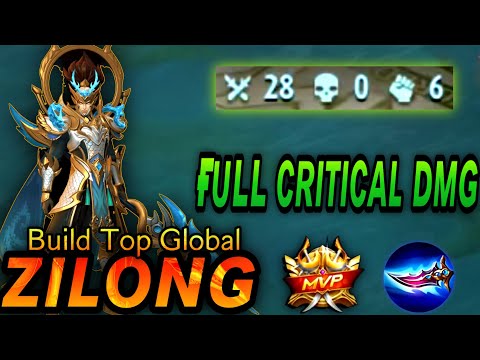 ZILONG BEST BUILD 2023🔥 BUILD ZILONG PALING SAKIT - MLBB