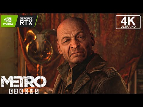 METRO EXODUS 2021  [ RTX PC 4K ULTRA HD ] - Infiltrate Baron's Fortress  | Ultra Graphic Gameplay
