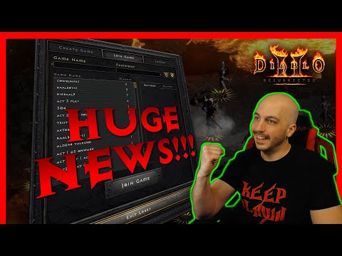Console Fans Rejoice, Lobbies are Getting FIXED - Diablo 2 Resurrected