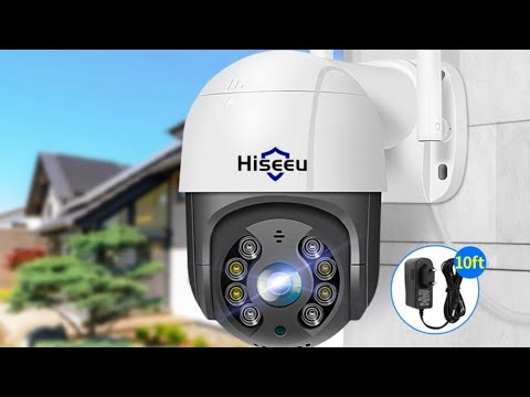Hiseeu 5MP купольная беспроводная WIFI камера наблюдения