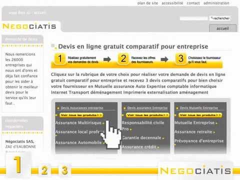 Devis en ligne gratuit comparatif pour entreprise