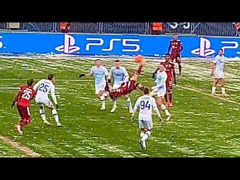 Robert Lewandowski Super Bicycle Kick Goal vs Dynamo Kyiv | Bayern Munich vs Dynamo Kiev 2-1