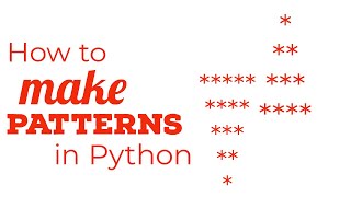 How to Make Patterns in Python Language (Part 1)