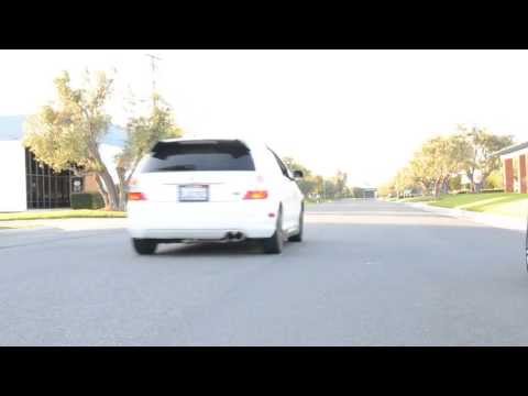 EP3 CIVIC Si MEGAN EXHAUST DC HEADERS REVVING AND BURNOUT [HD] [1080]