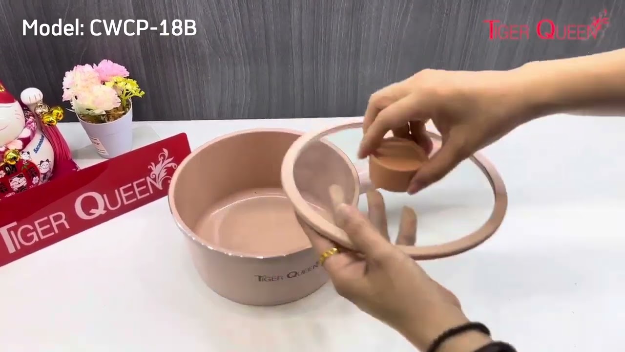 Nồi quánh Ceramic IH hiệu Tiger Queen CWCB-18B & CWCP-18B