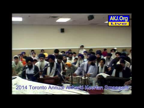 050 Toronto July 2014 Smaagam - Wednesday Evening Keertan - Bh. Jaswant Singh Jee