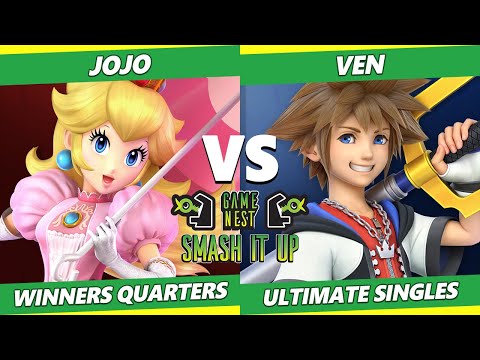 Smash It Up 32 Winners Quarters - Jojo (Peach) Vs. Ven (Sora) SSBU Ultimate Tournament