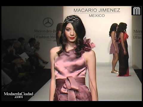 Mercedes-Benz DFashion México P/V 2012 -  Desfile Macario Jiménez - www.ModaenlaCiudad.com