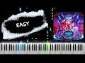 Hazbin Hotel Easy Piano Tutorial
