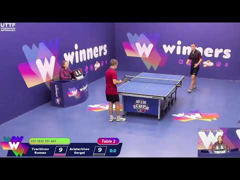 WINners CUP table 2  12.11 Tveritinov Roman - Aristarkhov Sergei  18:45