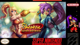 Shantae in Super Metroid: Dark World [SNES] Hack