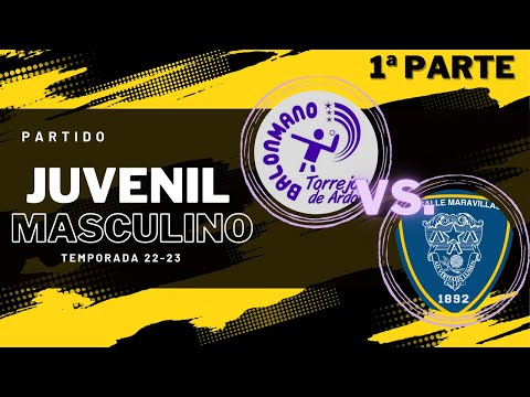 PARTIDO JUVENIL MASCULINA - BM TORREJÓN VS. MARAVILLAS - TEMPORADA 22/23 (PARTE 1)