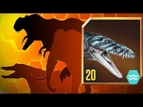 MOSASAURUS Vs 9 OPPONENTS - Jurassic World The Game