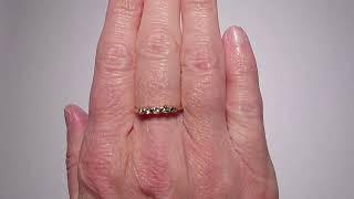 A vintage Five stone Diamond ring