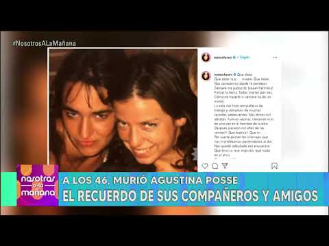 El mensaje de despedida de Mercedes Funes a Agustina Posse