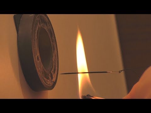 Магнит огонь игла