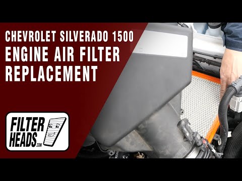How to Replace Engine Air Filter 2021 Chevrolet Silverado 1500 5.3L V8 | A31481, AF9244