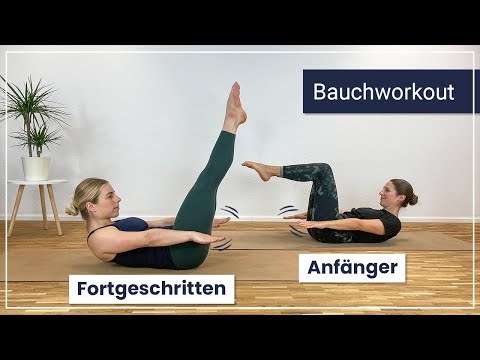 Bauch Workout für Anfänger und Fortgeschrittene ➡️ 8 Übungen für Zuhause