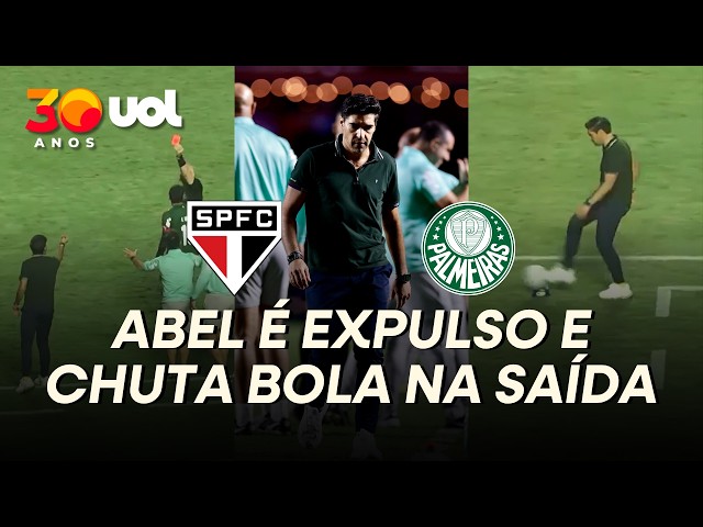 sddefault Árbitro justifica expulsão de Abel em súmula e relata ofensa: 'seu cagão' - UOL