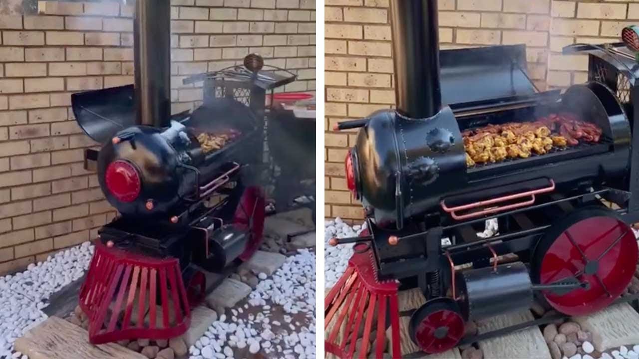 The Three-Year Train Smoker — One Dad's Locomotive BBQ Obsession