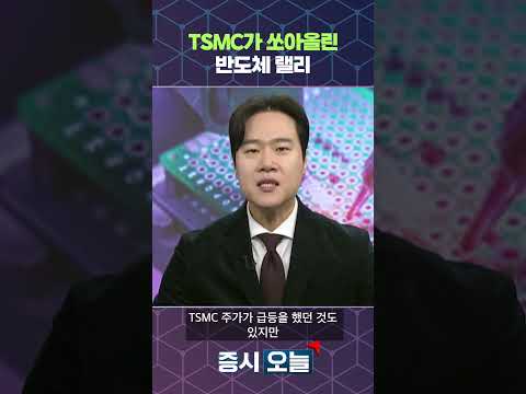 TSMC가 쏘아올린 반도체 랠리 https://img.youtube.com/vi/vbKrmJ4OvHM/0.jpg TSMC가 쏘아올린 반도체 랠리