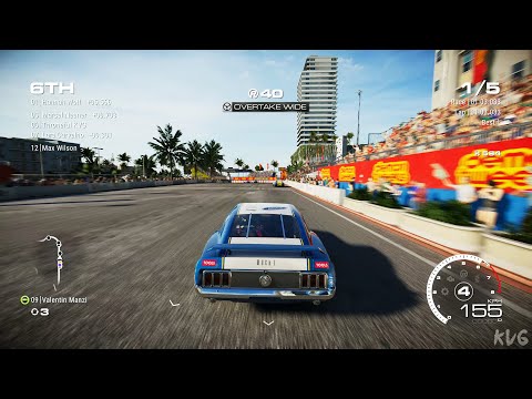 GRID Legends - Ocean Drive (Miami) - Gameplay (PC UHD) [4K60FPS]