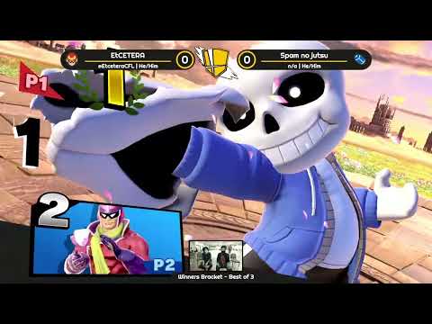 EtCETERA (Captain Falcon) vs Spam no Jutsu (Mii Gunner) -Smash Knights Spring 2022 #2 Winners Semis