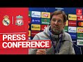 Liverpool's Champions League press conference | Real Madrid with Klopp & Jota