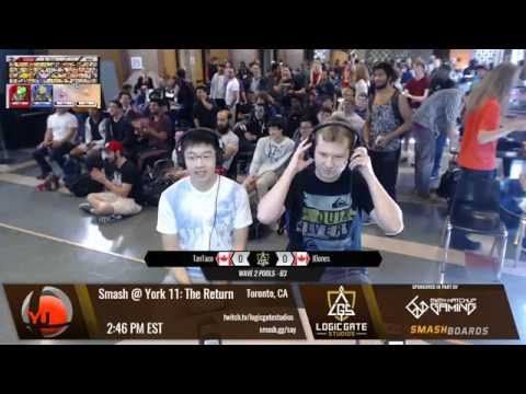 Smash at York 11 - JBones (Yoshi) vs TanTaco (Bayonetta) - SSB4 Wave 2 Pools