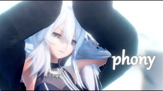 【ホロライブMMD】フォニイ/phony【獅白ぼたん】2K