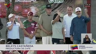 Asamblea de caficultores con Delcy Rodríguez en el estado Portuguesa, 29 septiembre 2026