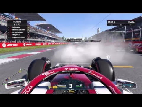 Start verpennt, raus geschubst und DNF in Mexico | F1 22 | F1R | FH1