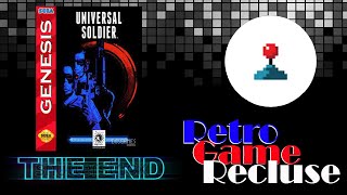 Universal Soldier (1992) Sega Megadrive Genesis Jean Claude Van Damme ending [Retro Gaming]