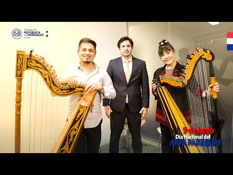 Día Nacional del Arpa Paraguaya Entrevista a Maestros en Japón Lucia SHIOMITSU y Enrique CARRERA