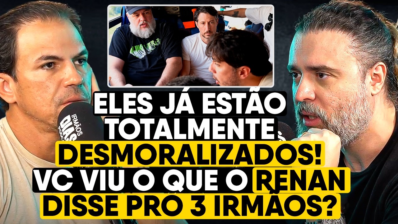 NANDO MOURA sobre MBL e RENAN SANTOS
