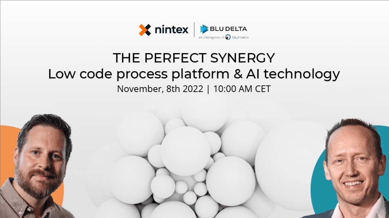 BLU DELTA and Nintex: Low Code and AI Document Processing