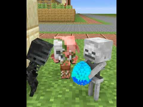 Monster School: 3 Bad Baby Zombie - Minecraft Animation (shorts version) #Shorts 11