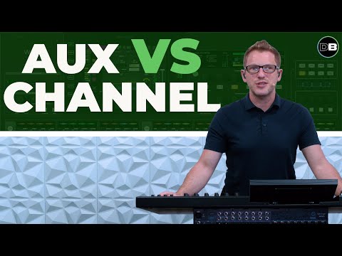 AUX vs Regular Channels on the Behringer WING — What's the Difference?