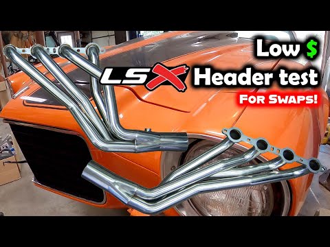 Speed Engineering Headers on the LS3 2nd Gen Camaro - Complete Install (Budget LS Swap Headers!)