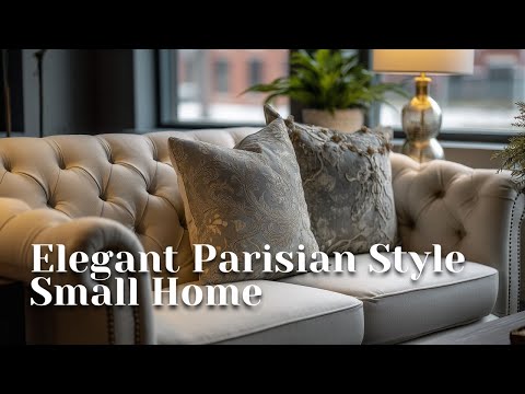 Elegant Parisian Style in a Small Home | Refined French Decor for Modern Compact Living