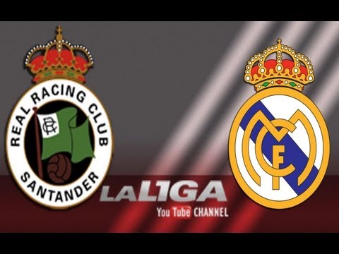 Todos los goles del Racing de Santander (1-0) Real Madrid Castilla - HD