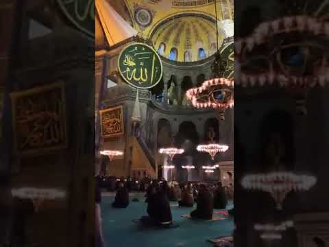 Zikr at Fajr time in Hagia Sophia Turkey 2021