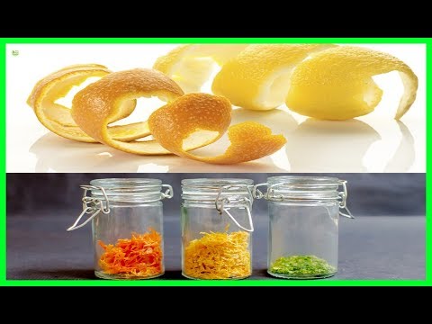 7 Amazing Uses For Citrus Peels You Need To Try! - Lemon Peels Benefits Video