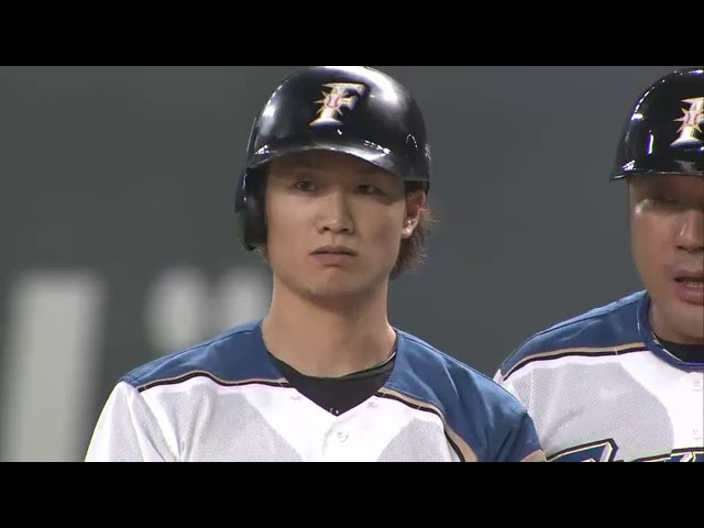 5回裏 マエケン打ち!! ファイターズ・西川 センター前タイムリーで逆転!! 2014/6/4 F-C